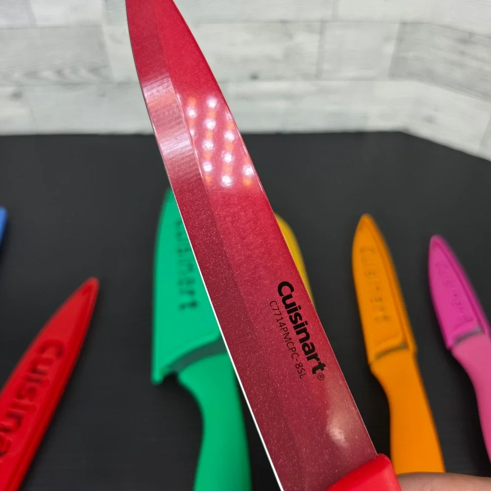 Cuisinart Advantage 14 Piece Knife Set with Blade Guards Multicolor C7714PMPC